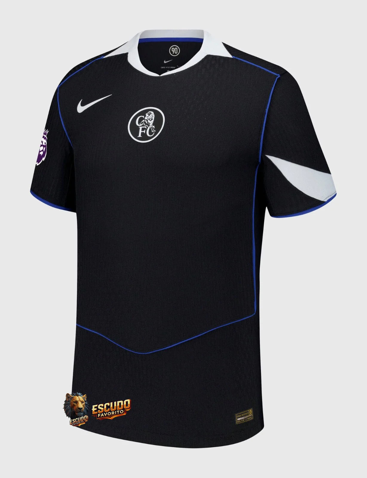 CAMISETA CHELSEA III 25/26 NEGRA HOMBRE