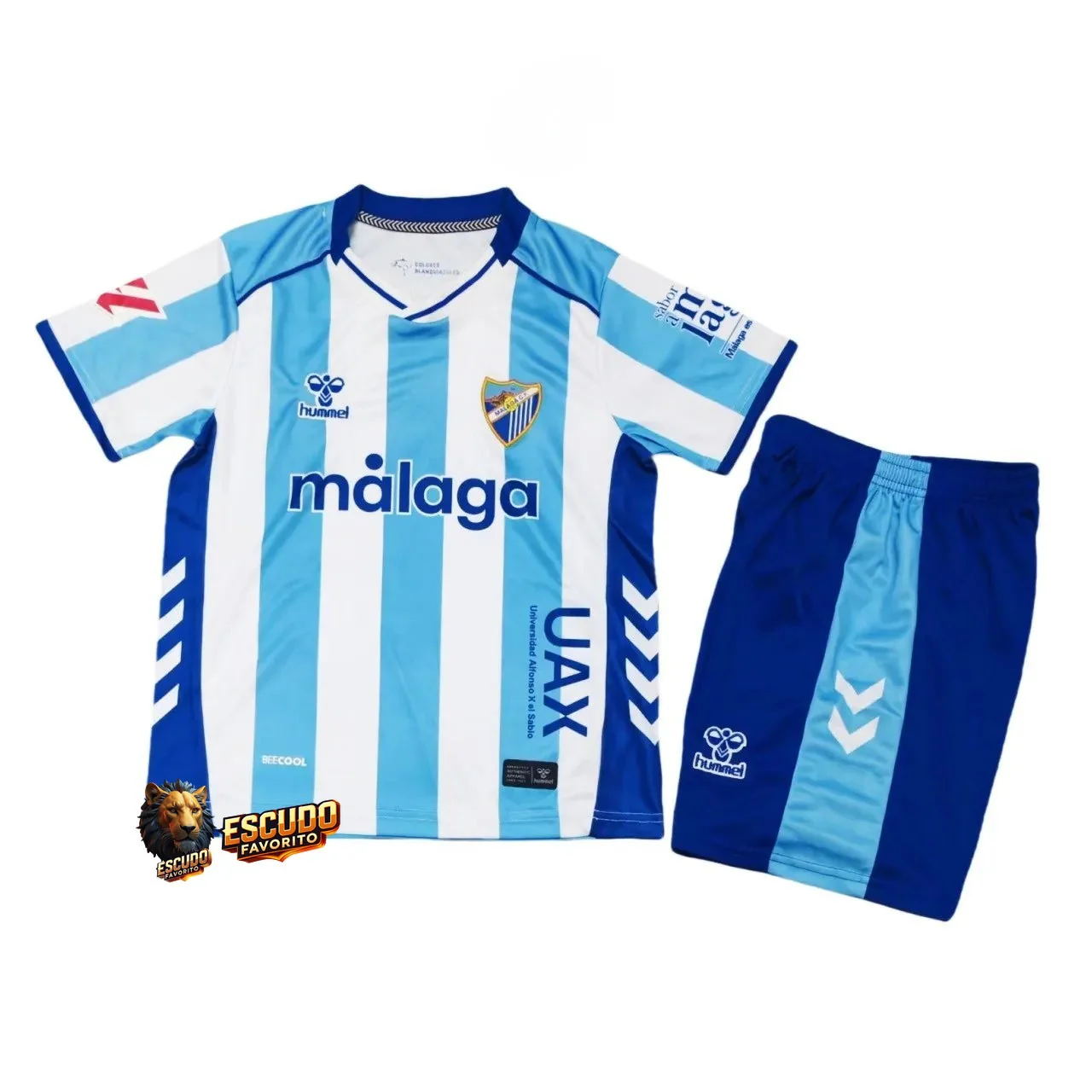 CAMISETA MÁLAGA I 25/26 EQUIPACIÓN PARA NIÑOS