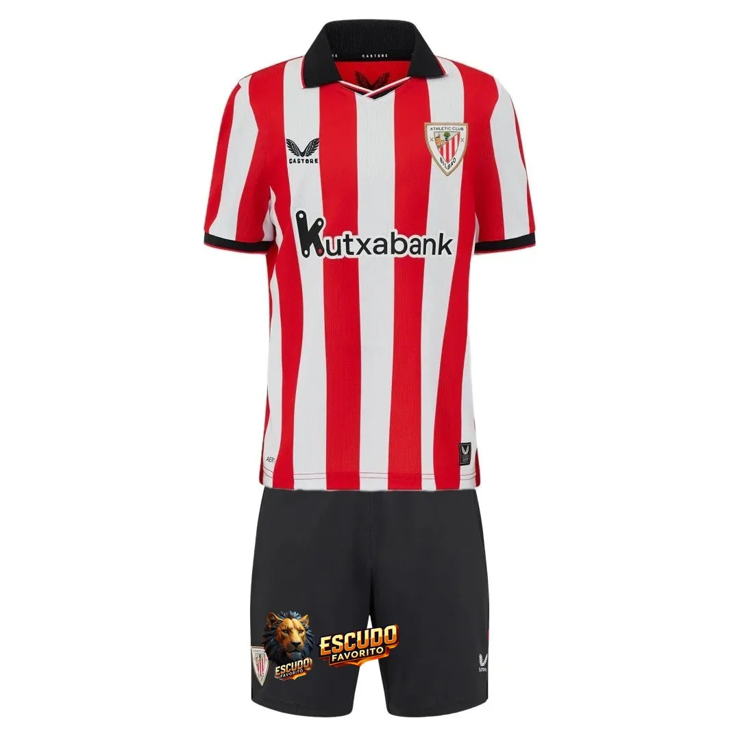 ATHLETIC BILBAO I 25/26 EQUIPACIÓN PARA NIÑOS