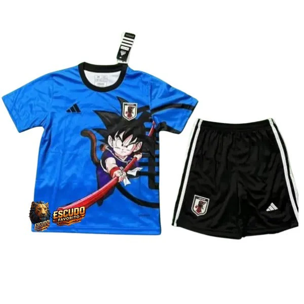 CAMISETA JAPÓN ANIME DBZ XVIII 25/26 EQUIPACIÓN PARA NIÑOS