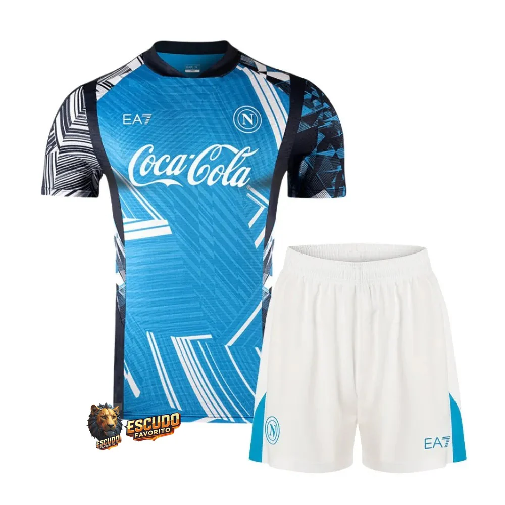 NAPOLI PREJUEGO 24/25 EQUIPACIÓN PARA NIÑOS