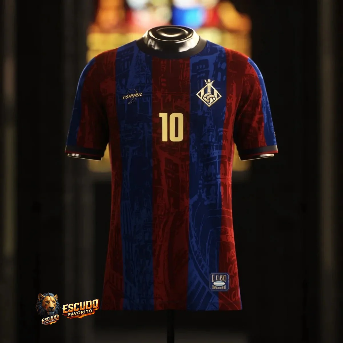 CAMISETA BARCELONA COMMA LA PULGA 24/25 HOMBRE