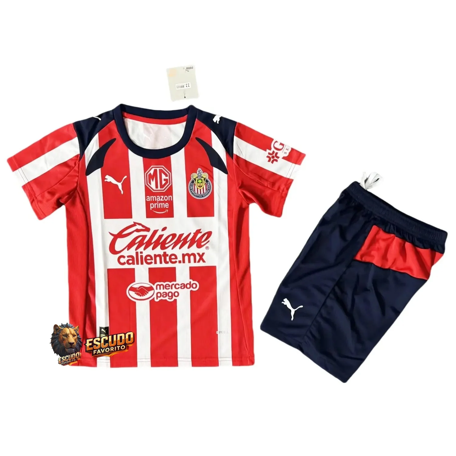 CAMISETA CHIVAS GUADALAJARA I 25/26 EQUIPACIÓN PARA NIÑOS