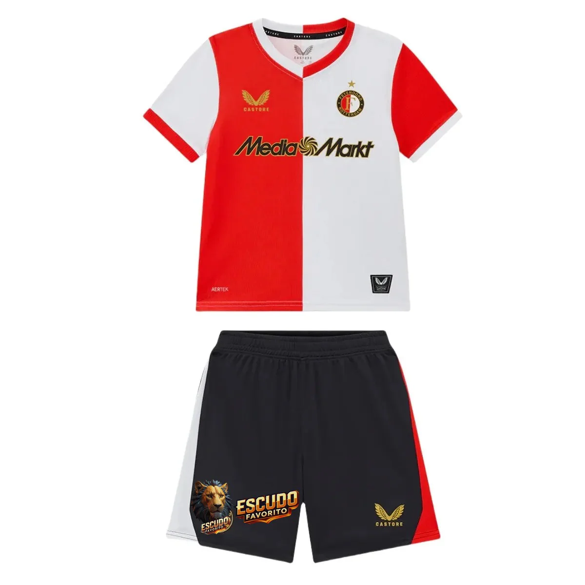 CAMISETA FEYENOORD I 25/26 EQUIPACIÓN PARA NIÑOS