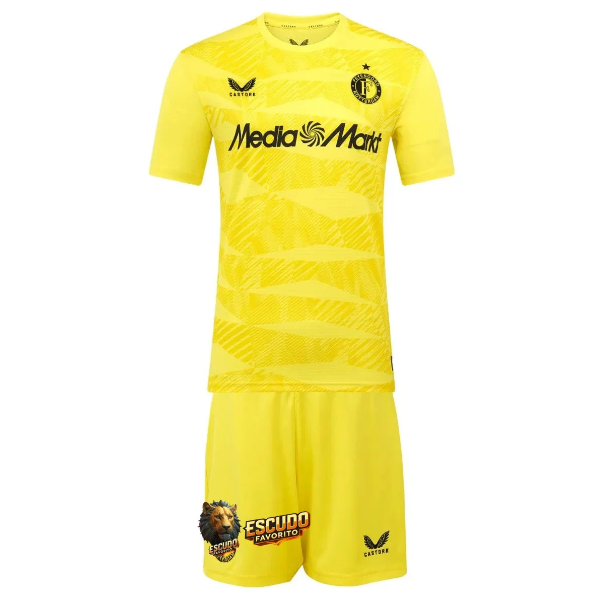 CAMISETA FEYENOORD PORTERO 25/26 EQUIPACIÓN PARA NIÑOS