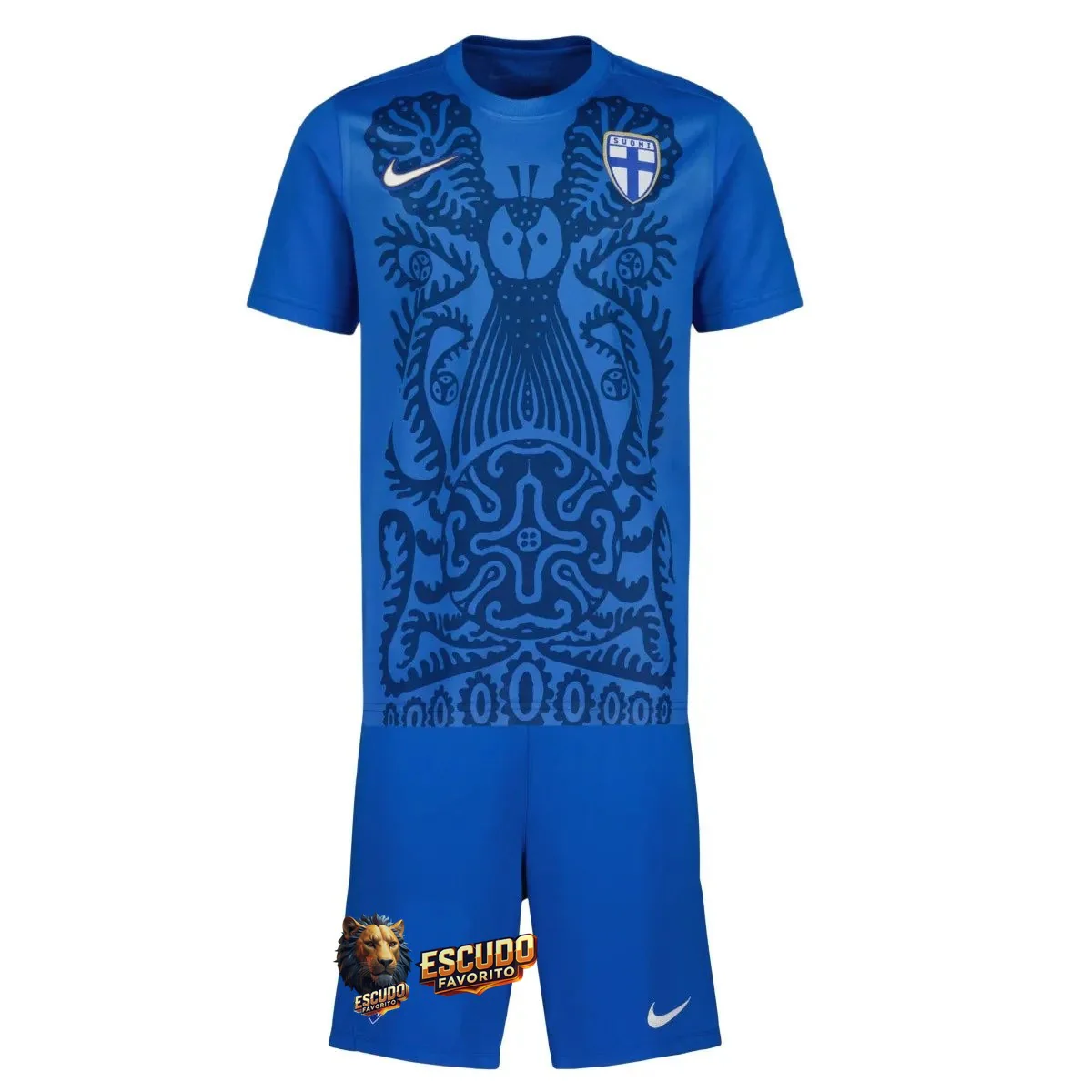 CAMISETA FINLANDIA II 25/26 EQUIPACIÓN PARA NIÑOS