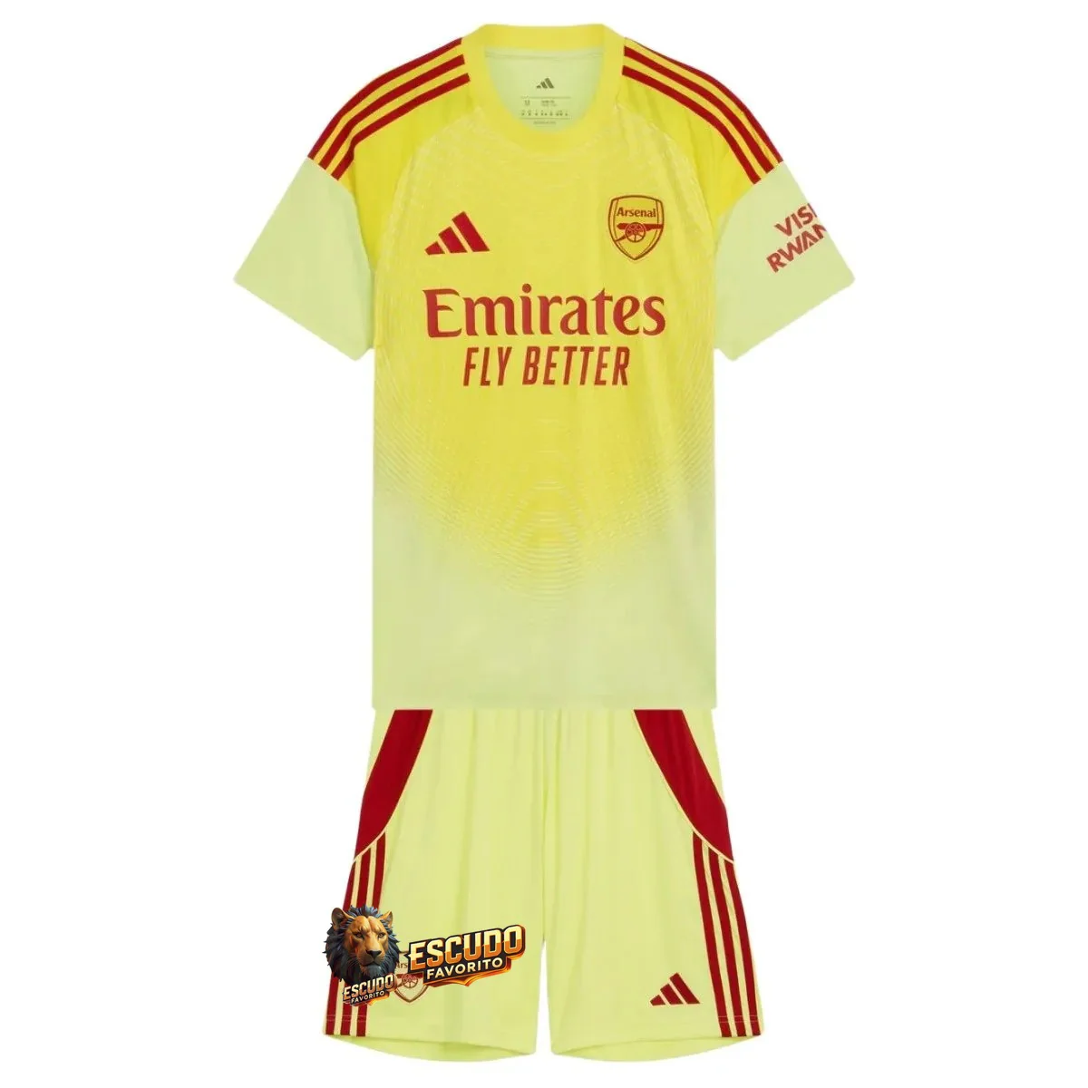 ARSENAL I 25/26 PORTERO EQUIPACIÓN PARA NIÑOS