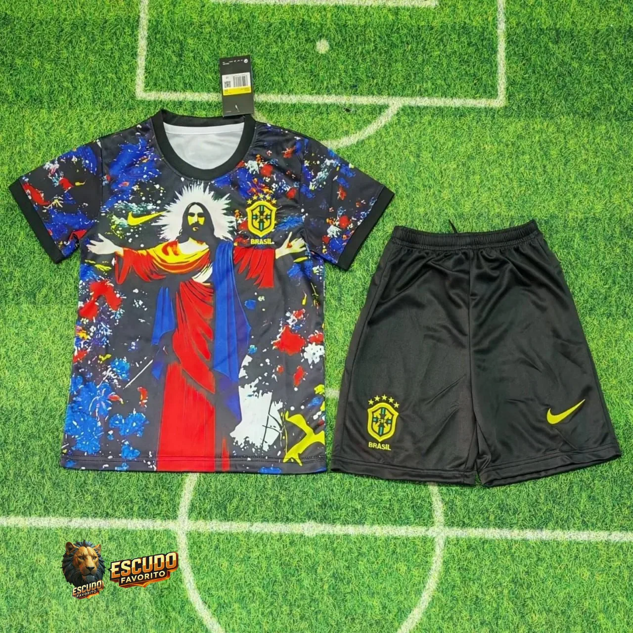 CAMISETA BRASIL EDICIÓN ESPECIAL 25/26 EQUIPACIÓN PARA NIÑOS