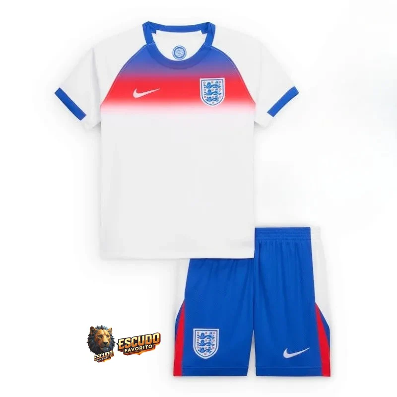 CAMISETA INGLATERRA I 2025 EQUIPACIÓN PARA NIÑOS