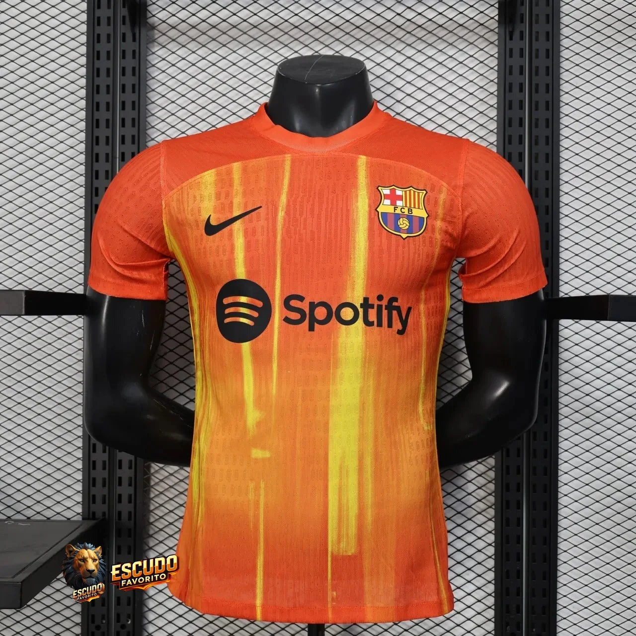 BARCELONA NARANJA 25-26 VERSIÓN JUGADOR HOMBRE