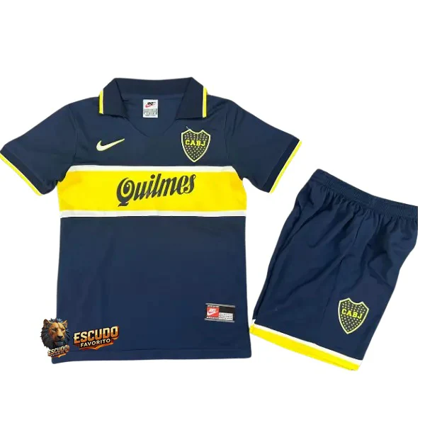 BOCA JR I 96/97 RETRO EQUIPACIÓN PARA NIÑOS
