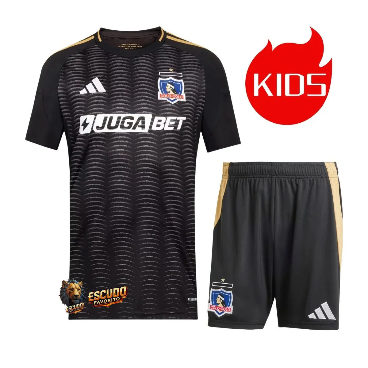 COLO COLO II EQUIPACIÓN PARA NIÑOS 25/26