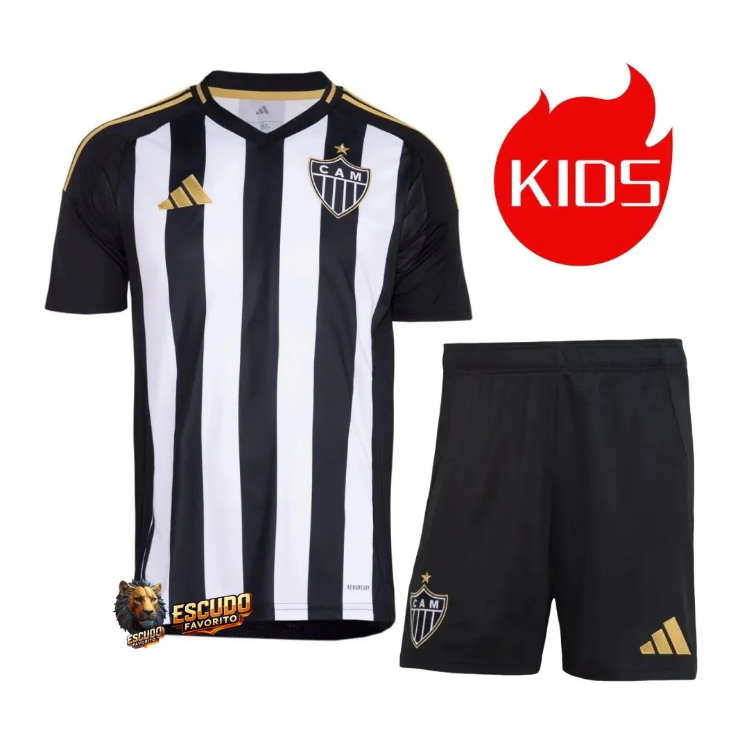 ATLETICO MINEIRO I 25/26 EQUIPACIÓN PARA NIÑOS