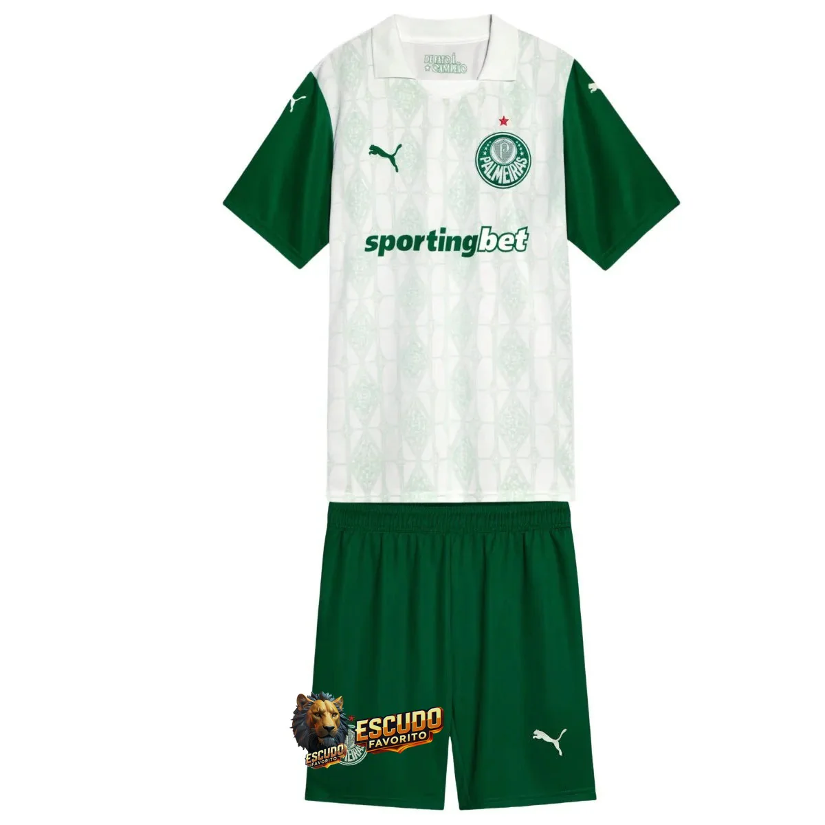 CAMISETA PALMEIRAS II 25/26 EQUIPACIÓN PARA NIÑOS