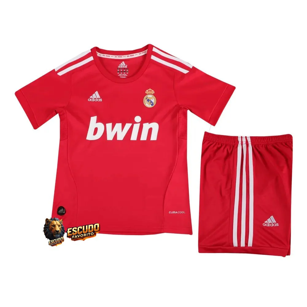 CAMISETA REAL MADRID III 11/12 EQUIPACIÓN PARA NIÑOS (RETRO)