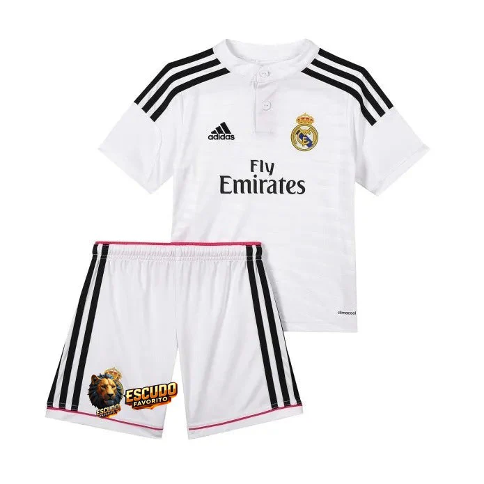 CAMISETA REAL MADRID I 14/15 EQUIPACIÓN PARA NIÑOS (RETRO)