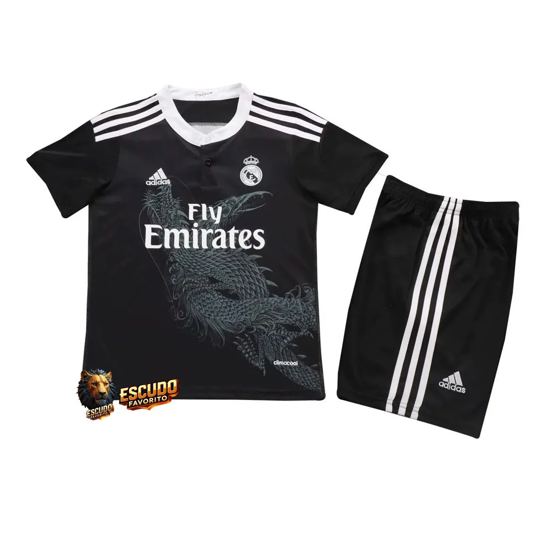 CAMISETA REAL MADRID III 14/15 EQUIPACIÓN PARA NIÑOS (RETRO)