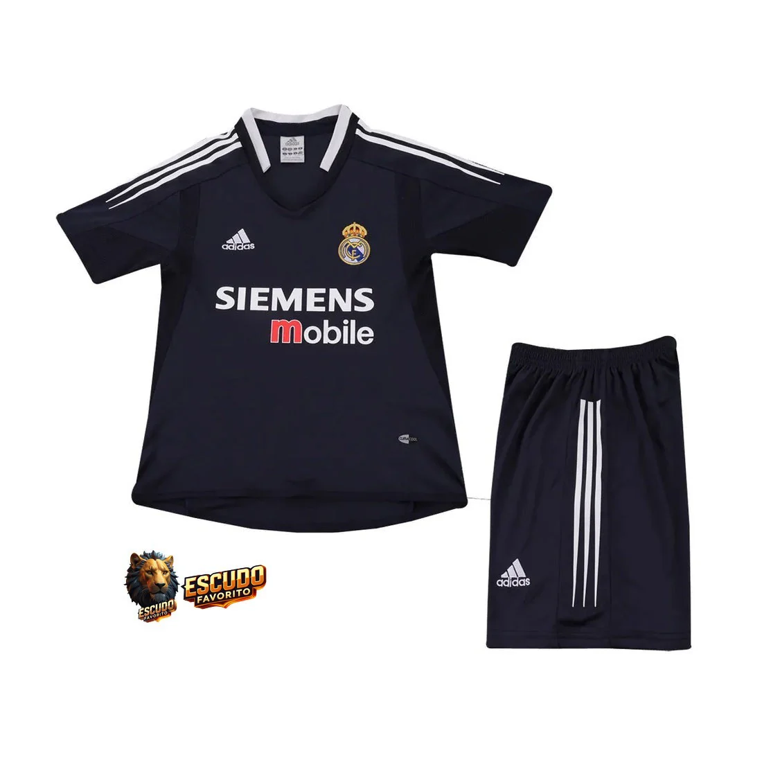 CAMISETA REAL MADRID II 04/05 EQUIPACIÓN PARA NIÑOS (RETRO)