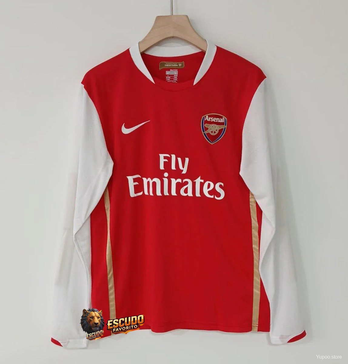 ARSENAL 07-08 I RETRO HOMBRE MANGA LARGA