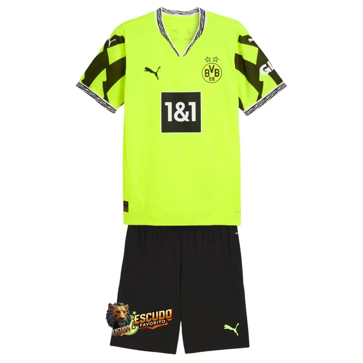 BORUSSIA DORTMUND CUMPLEAÑOS 25/26 EQUIPACIÓN PARA NIÑOS