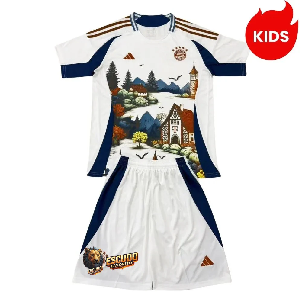 BAYERN MUNICH EDICIÓN ESPECIAL 25/26 EQUIPACIÓN PARA NIÑOS