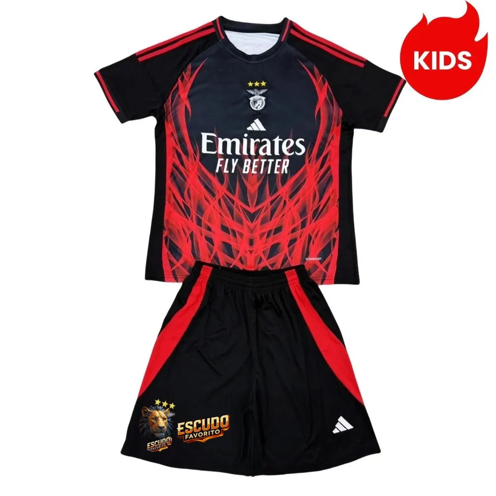BENFICA EDICIÓN ESPECIAL 25/26 EQUIPACIÓN PARA NIÑOS