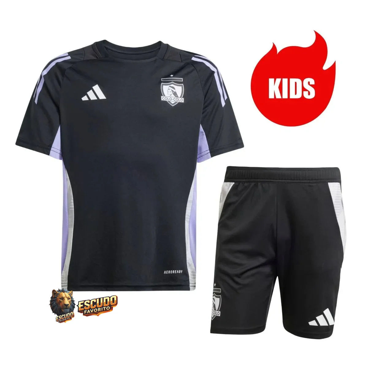 COLO COLO ENTRENAMIENTO EQUIPACIÓN PARA NIÑOS 25/26