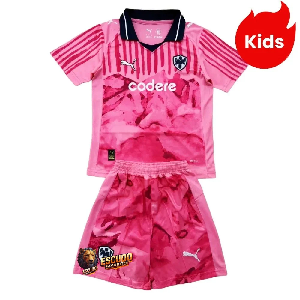 CAMISETA MONTERREY III 25/26 EQUIPACIÓN PARA NIÑOS