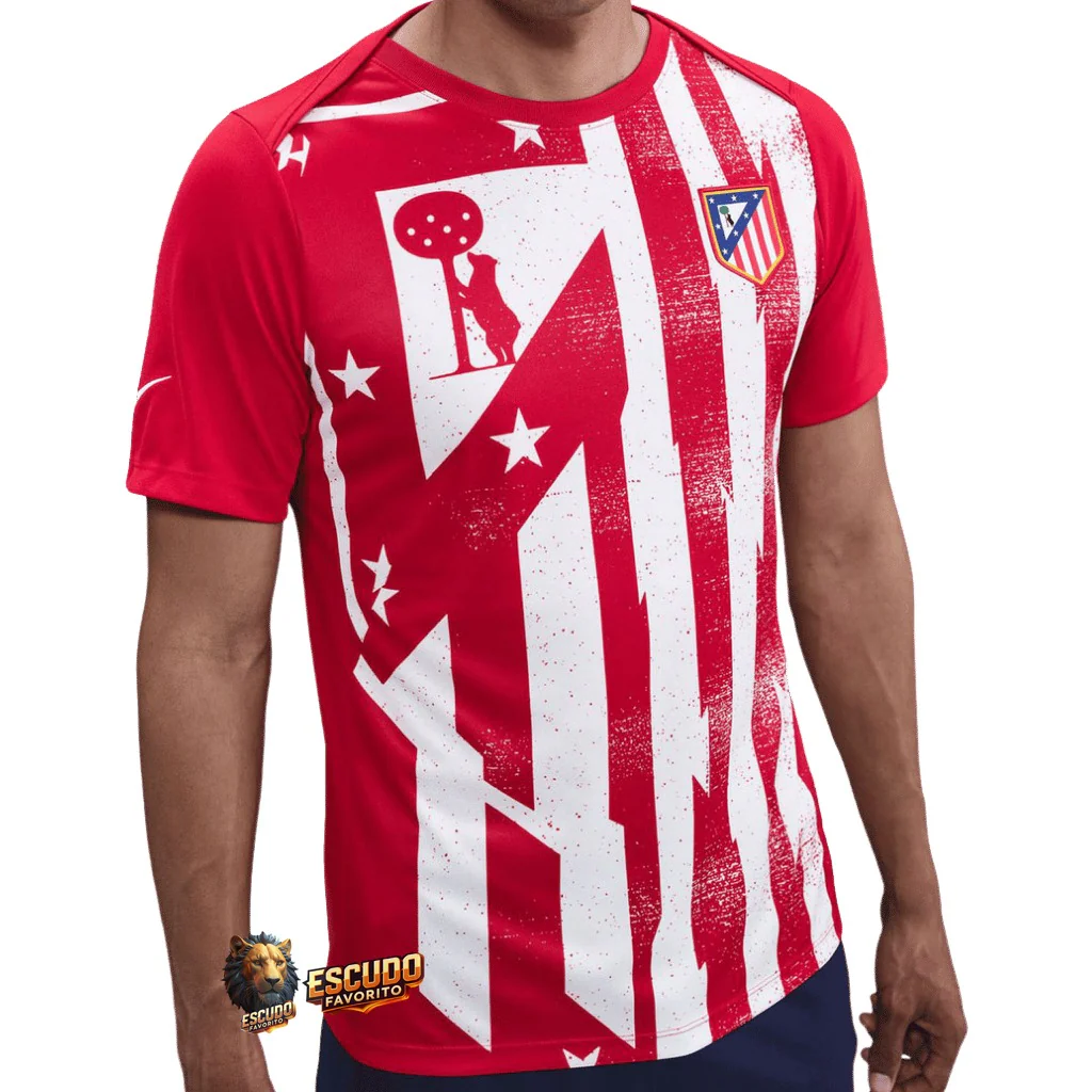 ATLÉTICO DE MADRID ENTRENAMIENTO ROJA 25/26 HOMBRE