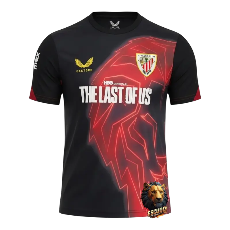 ATHLETIC BILBAO EDICIÓN LIMITADA THE LAST OF US 25-26 NEGRA HOMBRE