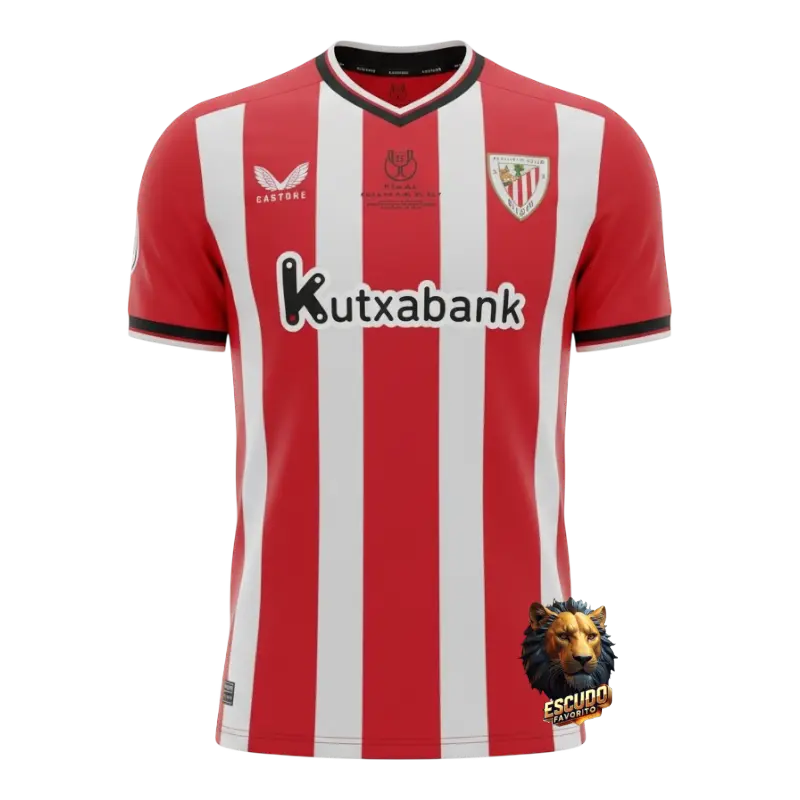 CAMISETA ATHLETIC BILBAO I  EDICIÓN LIMITADA FINAL COPA DEL REY 2024 HOMBRE