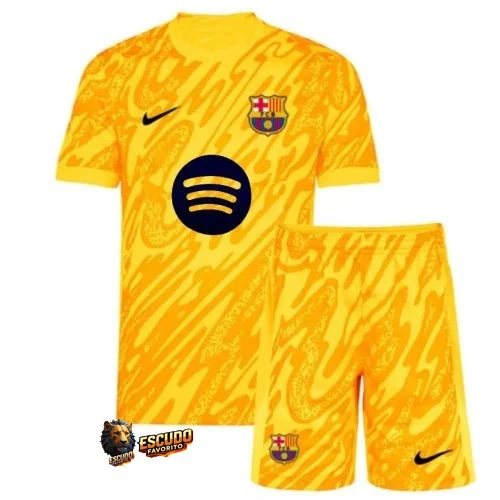 BARCELONA PORTERO III 24/25 EQUIPACIÓN PARA NIÑOS