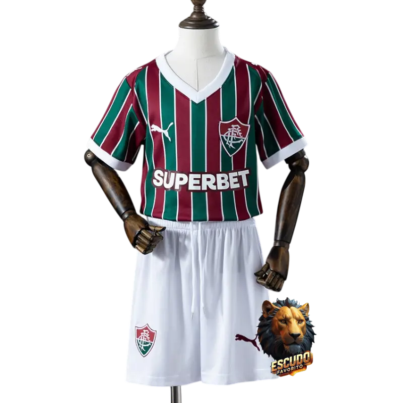 CAMISETA FLUMINENSE I 26/27 EQUIPACIÓN PARA NIÑOS