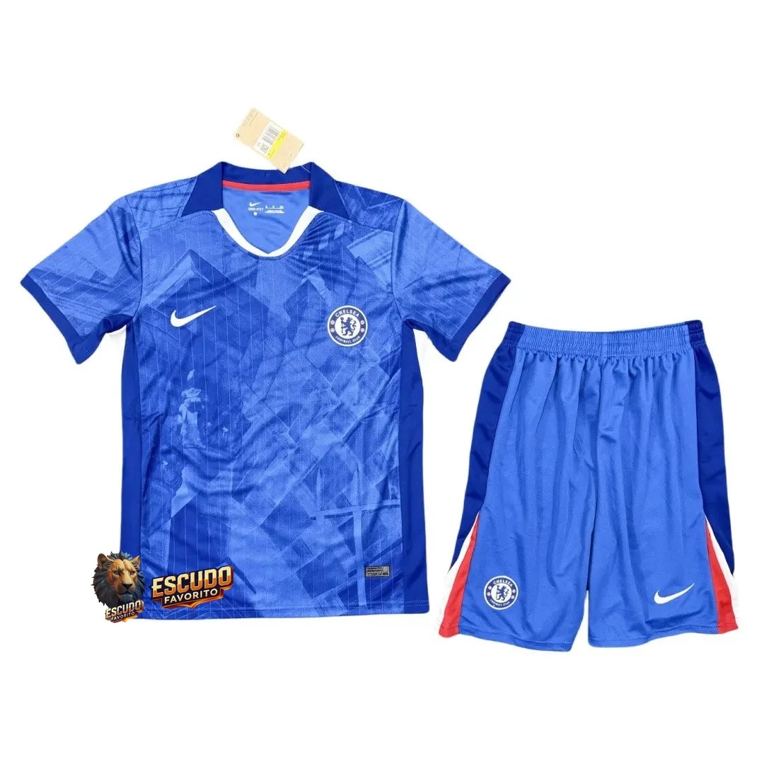 CAMISETA CHELSEA I 25/26 EQUIPACIÓN PARA NIÑOS
