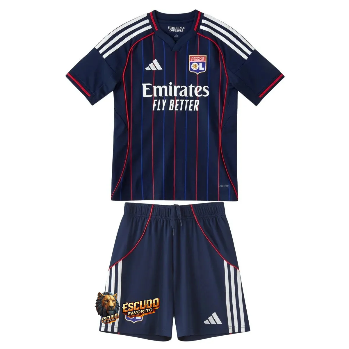 LYON II 25/26 EQUIPACIÓN PARA NIÑOS