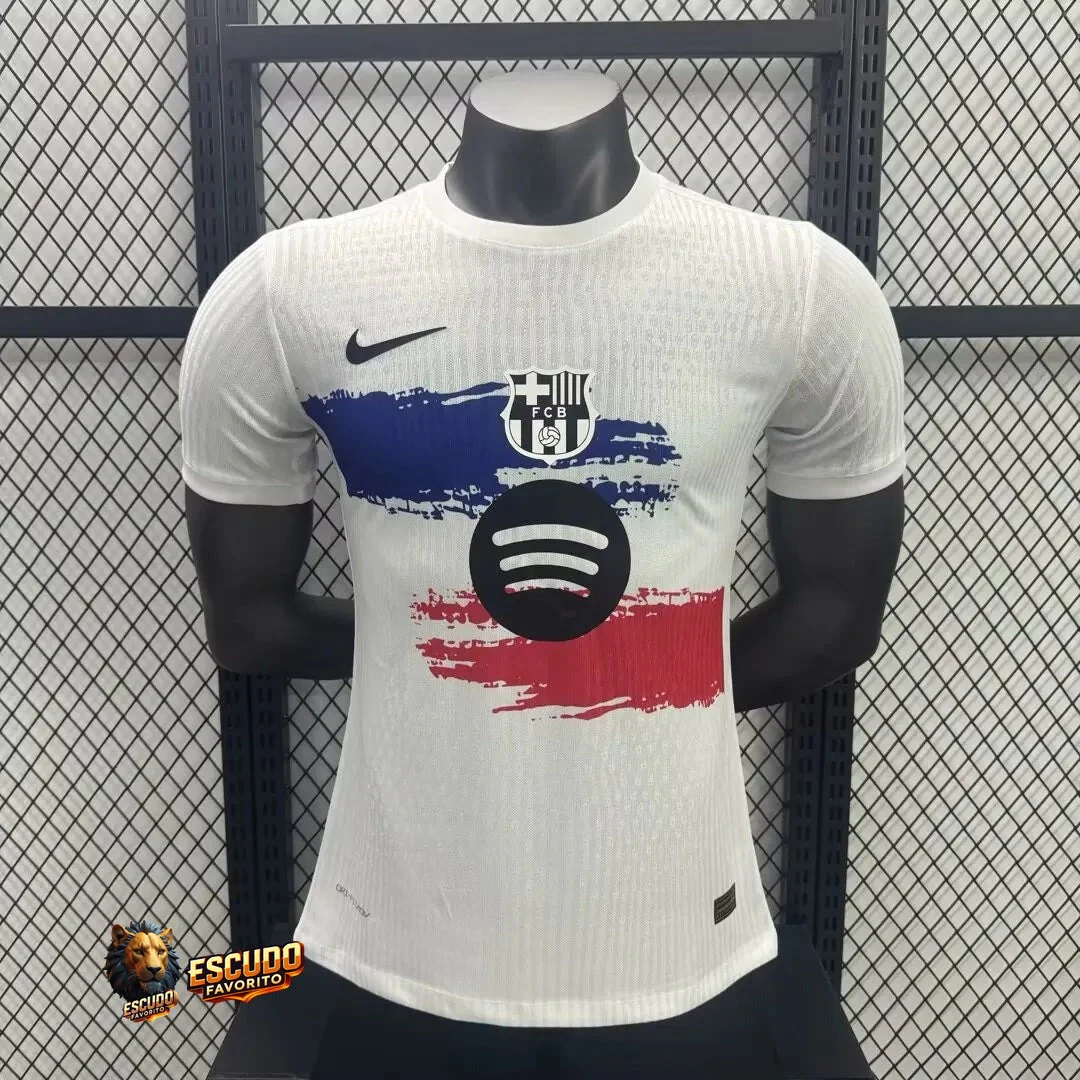 BARCELONA BLANCA 25-26 VERSIÓN JUGADOR HOMBRE