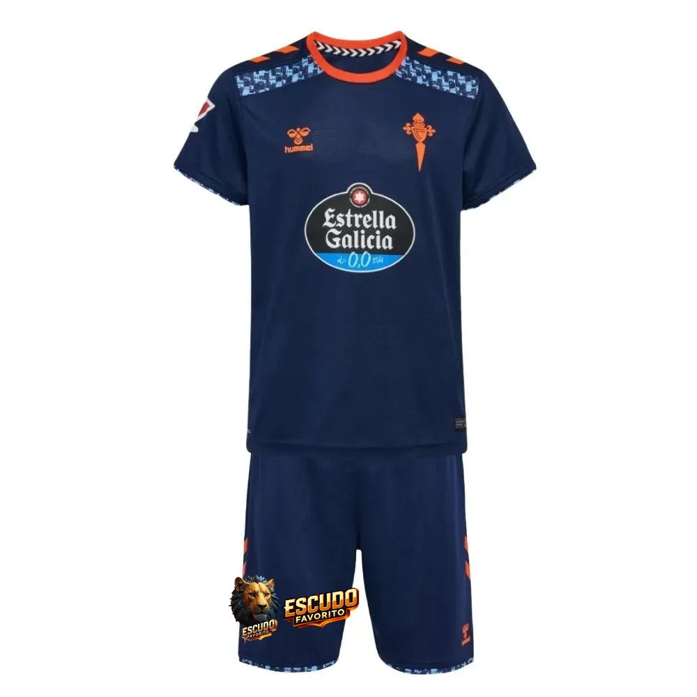 CELTA DE VIGO II 24/25 EQUIPACIÓN PARA NIÑOS