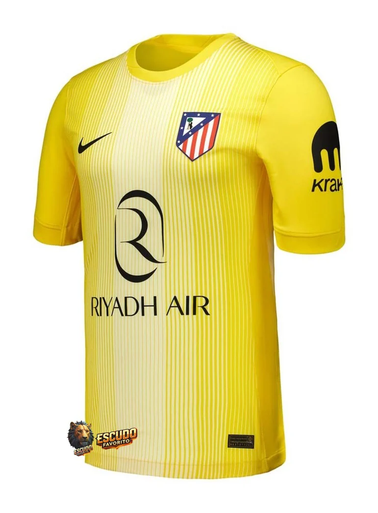 ATLÉTICO DE MADRID PORTERO AMARILLO I 25/26 HOMBRE