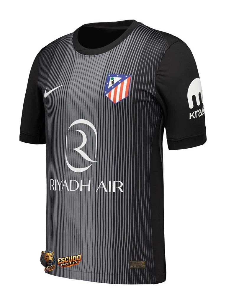 ATLÉTICO DE MADRID PORTERO NEGRO II 25/26 HOMBRE