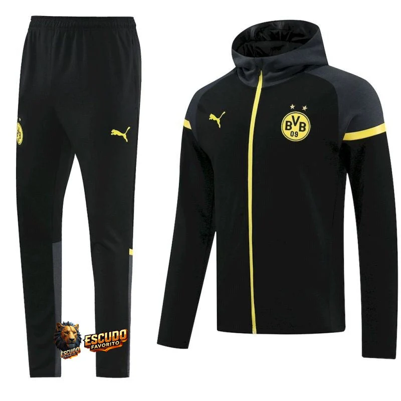 BORUSSIA DORTMUND III CAMISETA MANGA LARGA + PANTALONES 24/25 HOMBRE