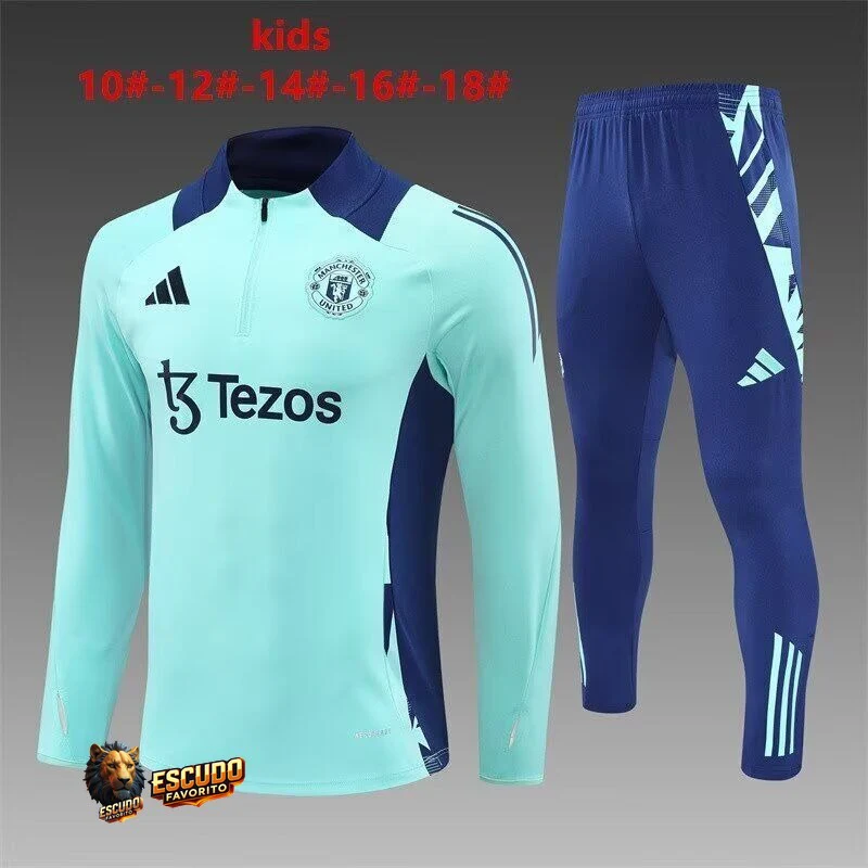 CHÁNDAL + PANTALONES PARA NIÑOS MANCHESTER UNITED ENTRENAMIENTO V 24/25 HOMBRE