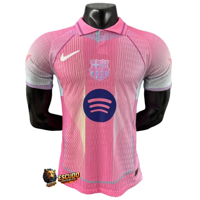 BARCELONA ROSA IV 25-26 VERSIÓN JUGADOR HOMBRE