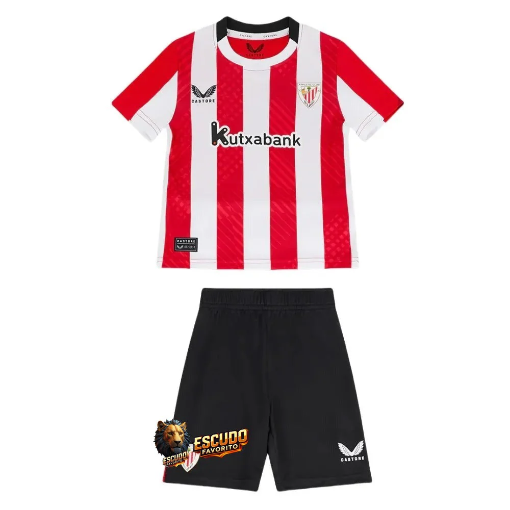 ATHLETIC BILBAO I 24/25 EQUIPACIÓN PARA NIÑOS