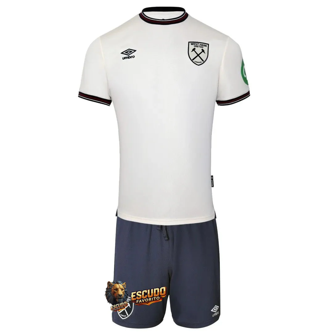 WEST HAM II 25/26 EQUIPACIÓN PARA NIÑOS