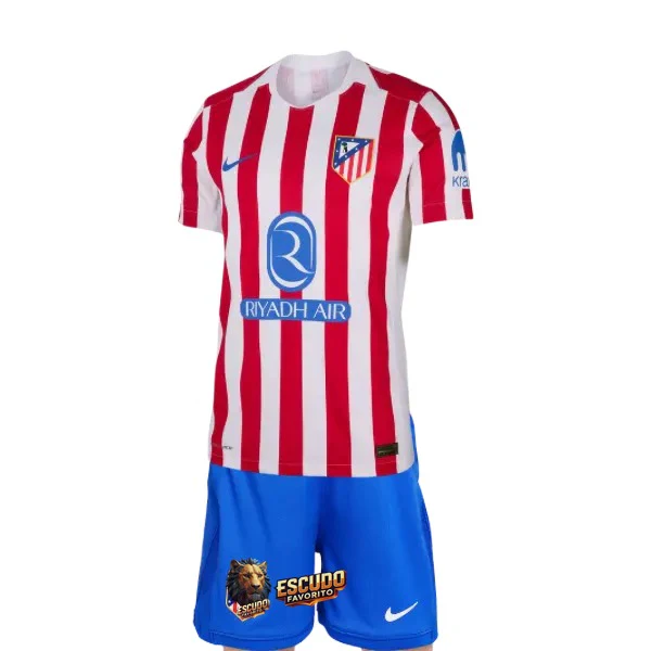 ATLÉTICO DE MADRID I 25/26 EQUIPACIÓN PARA NIÑOS