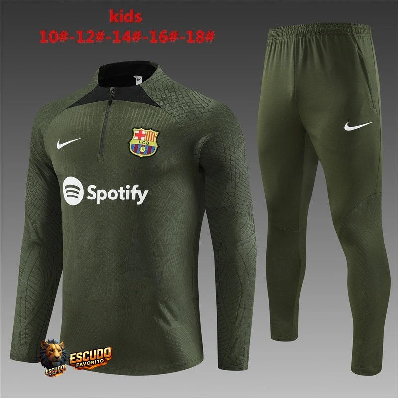 CHÁNDAL + PANTALONES PARA NIÑOS BARCELONA VII ENTRENAMIENTO 23/24 HOMBRE