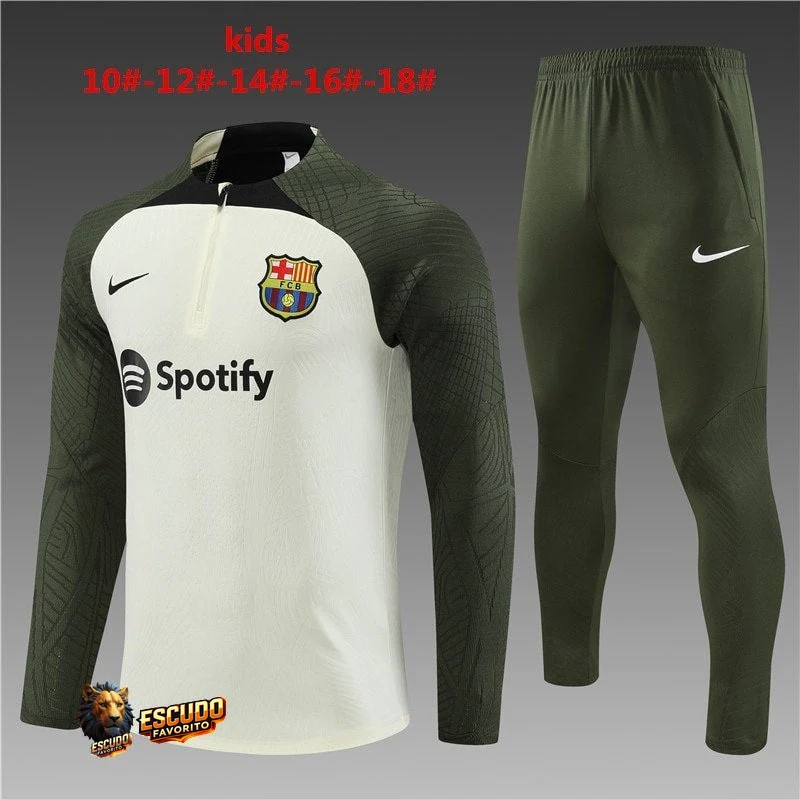 CHÁNDAL + PANTALONES PARA NIÑOS BARCELONA IX ENTRENAMIENTO 23/24 HOMBRE