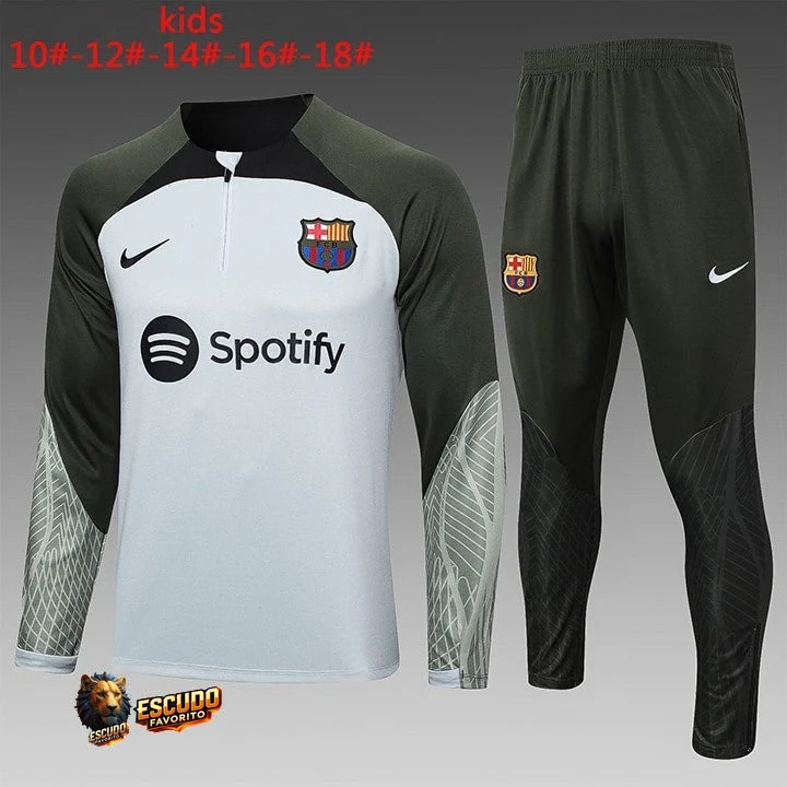 CHÁNDAL + PANTALONES PARA NIÑOS BARCELONA XI ENTRENAMIENTO 23/24 HOMBRE