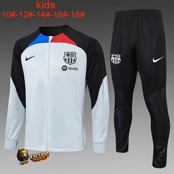 CHÁNDAL + PANTALONES PARA NIÑOS BARCELONA XIX ENTRENAMIENTO 23/24 HOMBRE