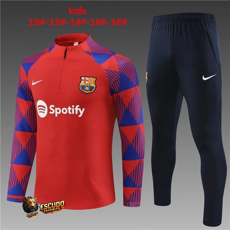CHÁNDAL + PANTALONES PARA NIÑOS BARCELONA XXI ENTRENAMIENTO 23/24 HOMBRE